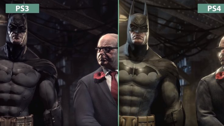 Comparativa de Batman: Arkham Asylum en PS3 y PS4