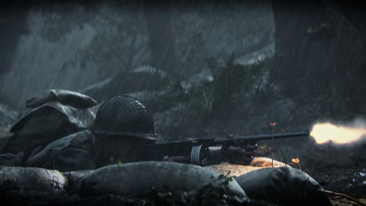 El ejercito americano en el trailer de Call of Duty WII