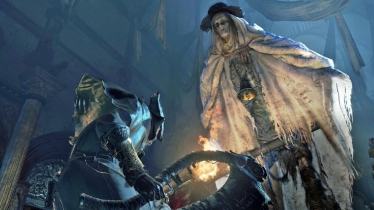 One of the enemies in Bloodborne Playstation 4 exclusive