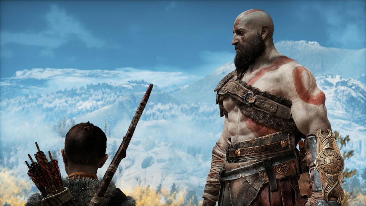 Atreus y Kratos en God of War